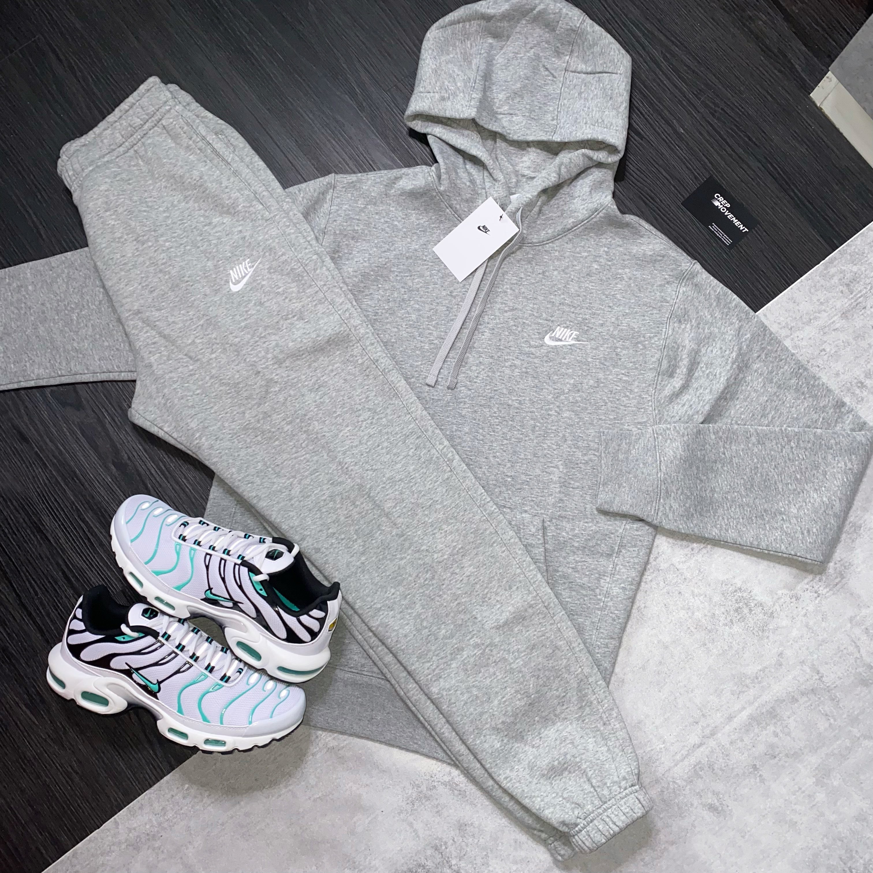 Purchases Grey Nike Sweatsuit