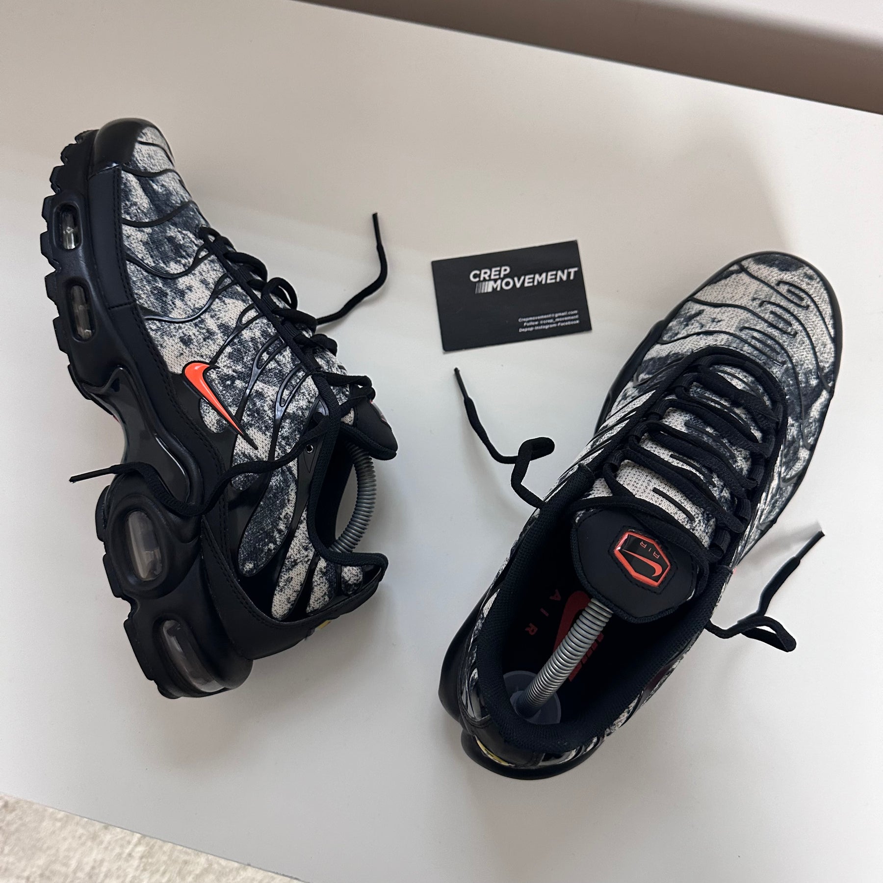 NIKE AIR MAX PLUS TN - CAMO BLACK