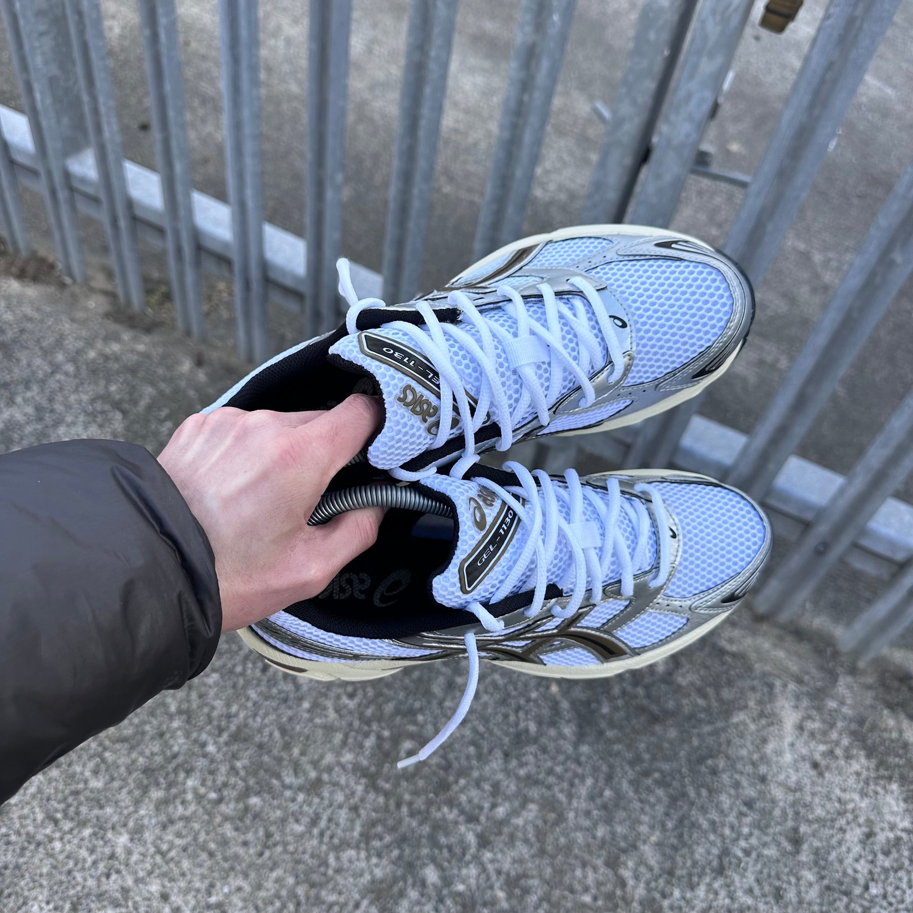 ASICS GEL 1130 TRAINER - WHITE / CLAY CANYON