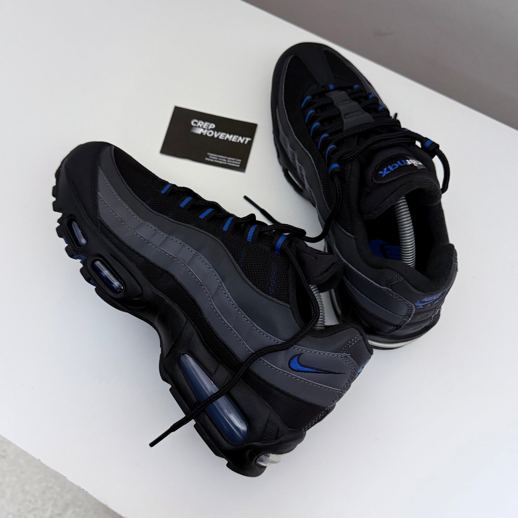 NIKE AIR MAX 95 - ROYAL BLUE / BLACK REFLECTIVE