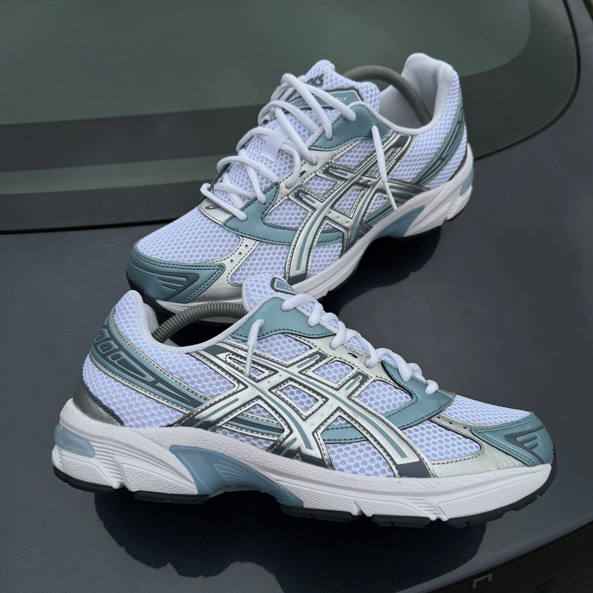 ASICS GEL 1130 TRAINER - SHARKSKIN / WHITE