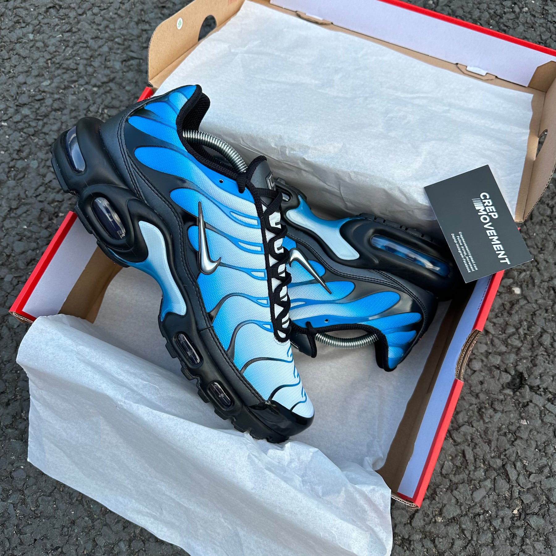 NIKE AIR MAX PLUS TN - NEPTUNE BLUE