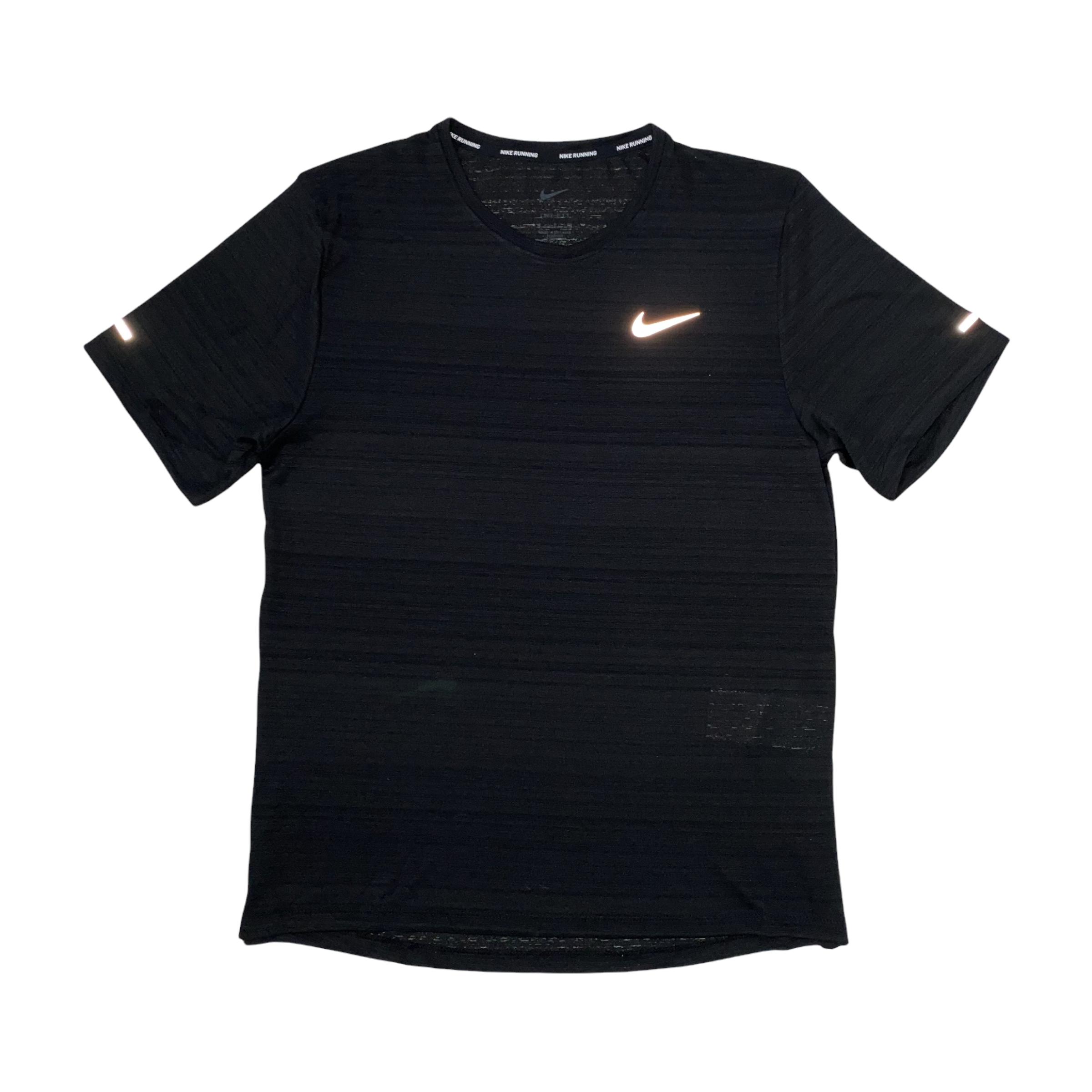 Black nike 2024 miler t shirt