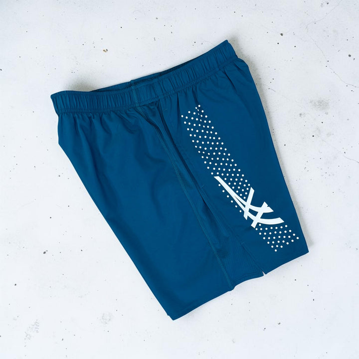 ASICS ICON T-SHIRT AND SHORTS SET - BLUE TEAL