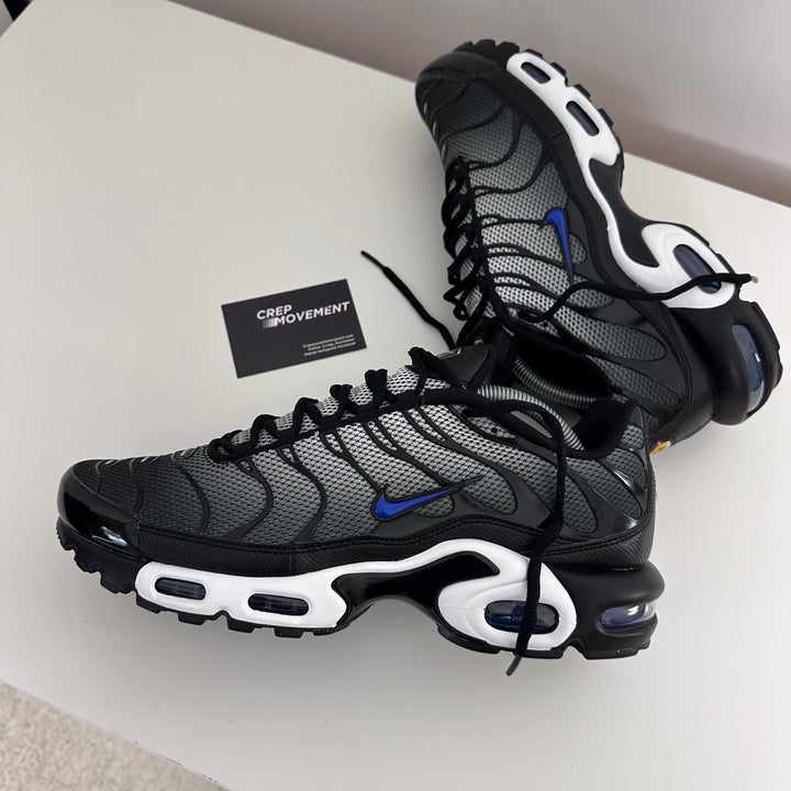 NIKE AIR MAX PLUS TN - PHANTOM BLACK / RACER BLUE