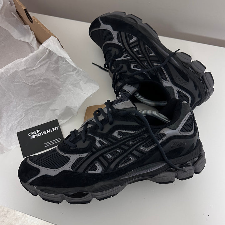 ASICS GEL NYC TRAINER - BLACK / DARK GRAPHITE