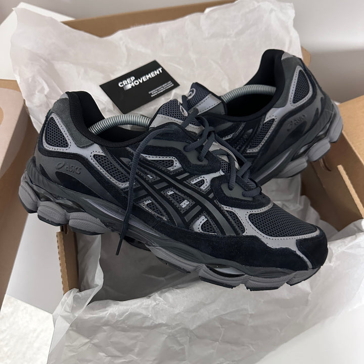 ASICS GEL NYC TRAINER - BLACK / DARK GRAPHITE