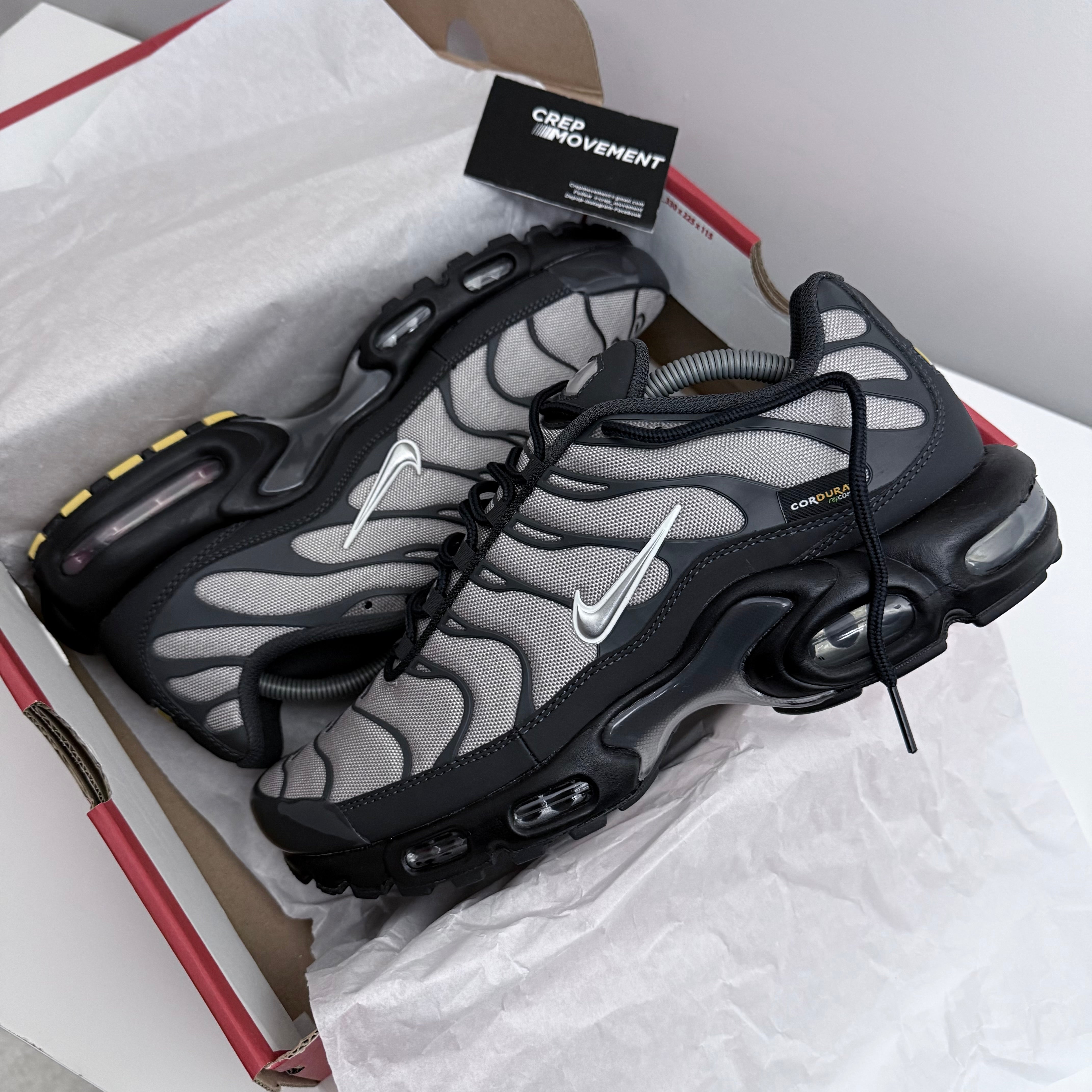 NIKE AIR MAX PLUS TN - CORDURA / METALLIC GREY