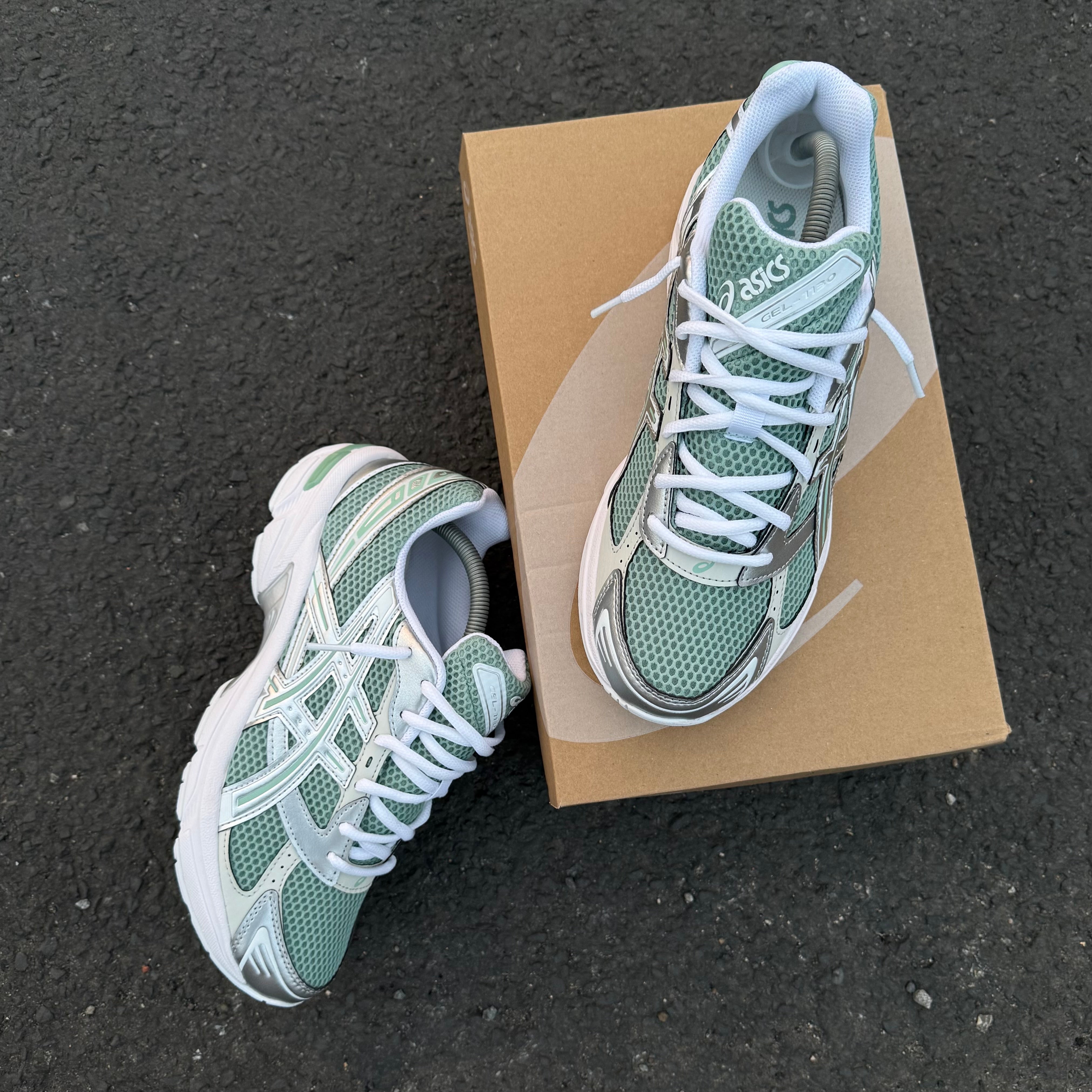 ASICS GEL 1130 TRAINER - FRESH VERDIGRIS PURE SILVER