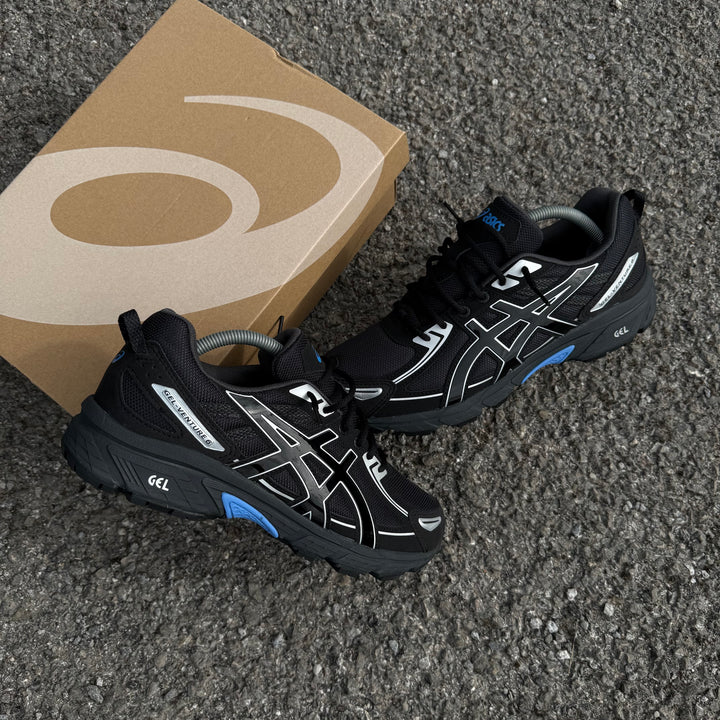 ASICS GEL VENTURE 6 TRAINER - BLACK/ BLUE