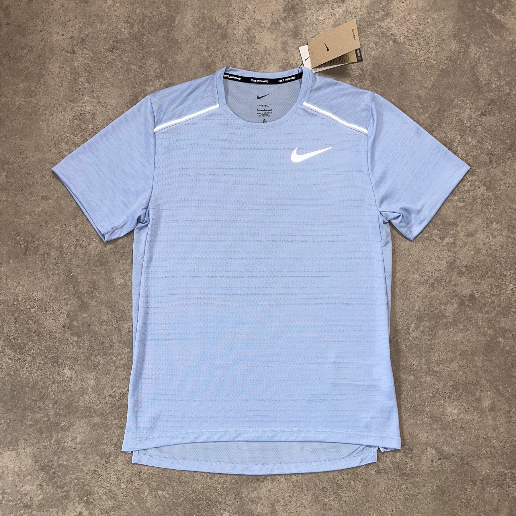 NIKE MILER 1.0 T SHIRT - COBALT BLISS