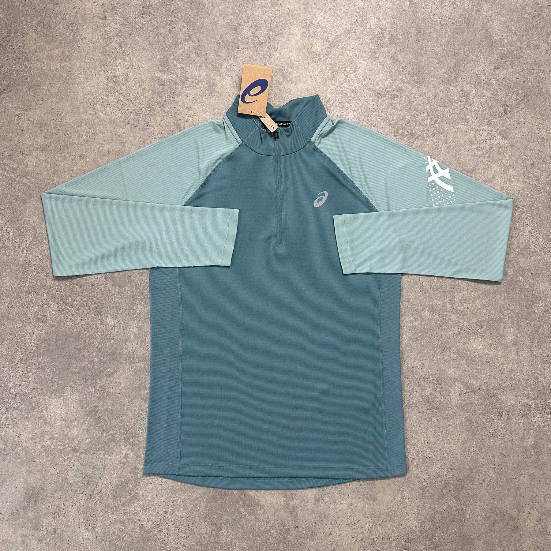 ASICS FLEX HALF ZIP SET - TEAL FOG