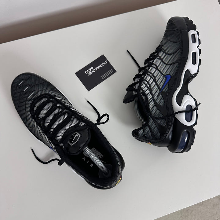 NIKE AIR MAX PLUS TN - PHANTOM BLACK / RACER BLUE