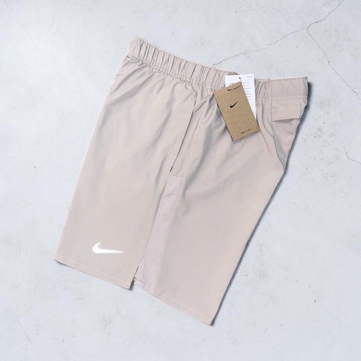 NIKE WINDRUNNER, MILER T-SHIRT AND CHALLENGER SHORTS 3PC SET - BEIGE