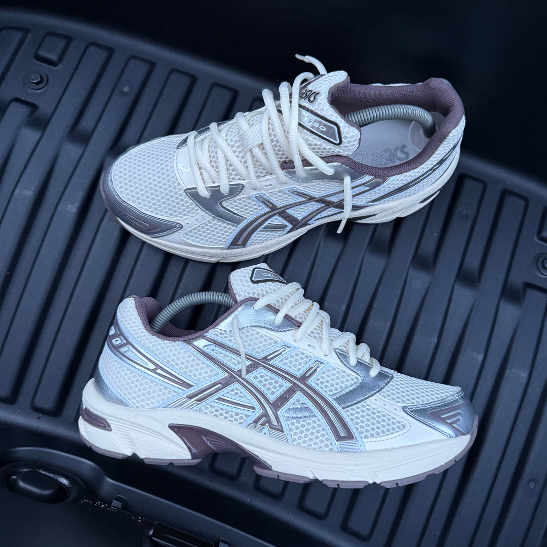 ASICS GEL 1130 TRAINER - CREAM/ COCOA POWDER