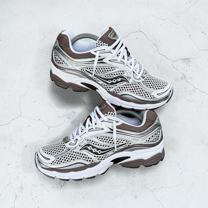 SAUCONY PROGRID OMNI 9 - WHITE BROWN