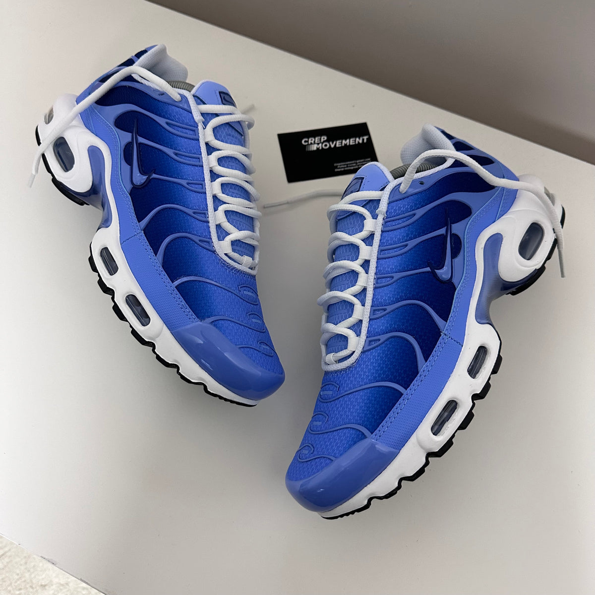 NIKE AIR MAX PLUS TN - PEARL BLUE / ROYAL PULSE