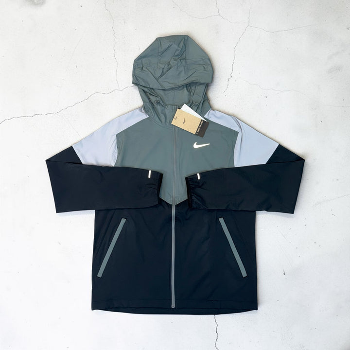 NIKE DRI-FIT WINDRUNNER AND 7” CHALLENGER SHORTS SET - GREY / ANTHRACITE
