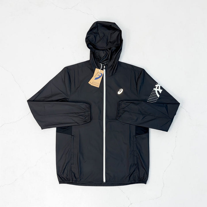 ASICS ICON WINDRUNNER, T-SHIRT AND SHORTS 3PC SET - BLACK (Japan sizing)