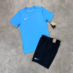 NIKE LOGO ESSENTIAL SET - BABY BLUE / BLACK