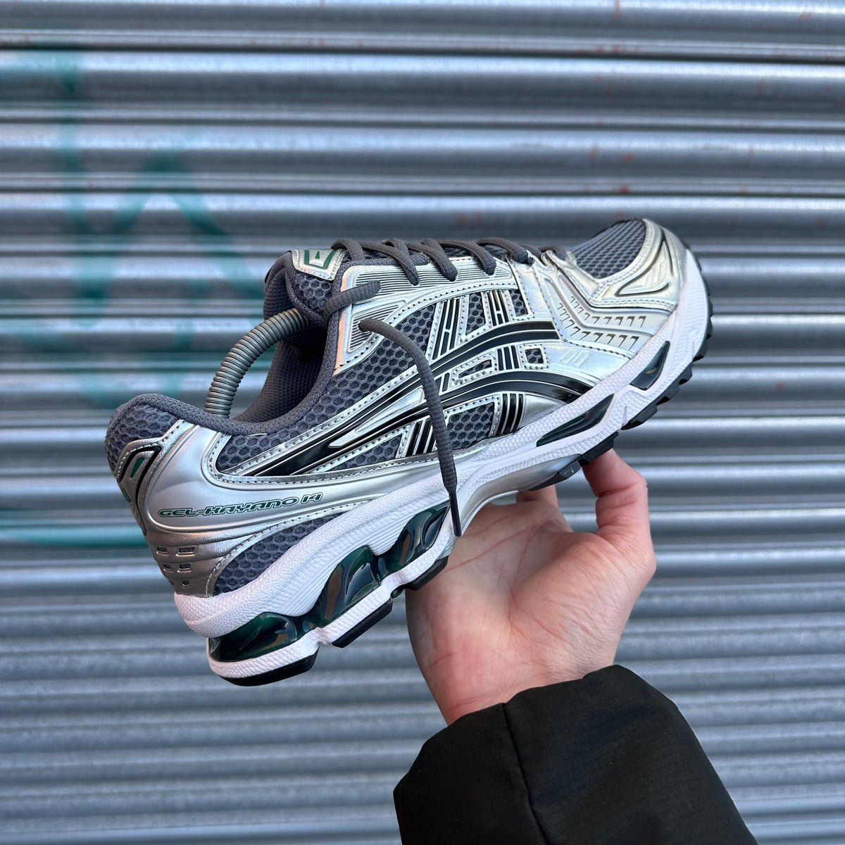 ASICS GEL-KAYANO 14 TRAINER - METROPOLIS / JASPER GREEN