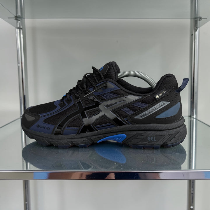 ASICS GEL VENTURE 6 TRAINER - BLACK / ROYAL BLUE