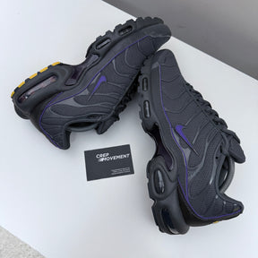 NIKE AIR MAX PLUS TN - GREY / PURPLE (REFLECTIVE STRIP)