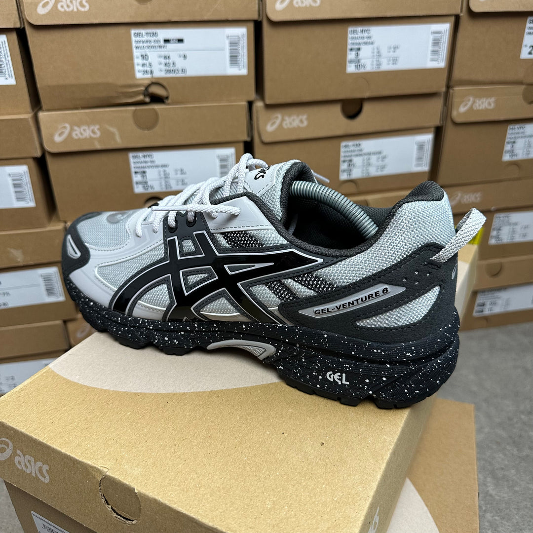ASICS GEL VENTURE 6 TRAINER - GLACIER GREY / BLACK