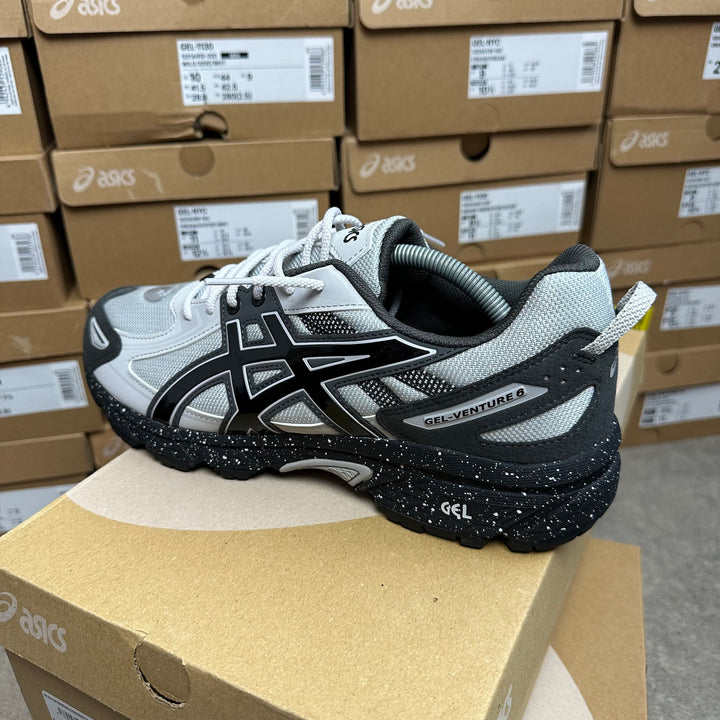 ASICS GEL VENTURE 6 TRAINER - GLACIER GREY / BLACK
