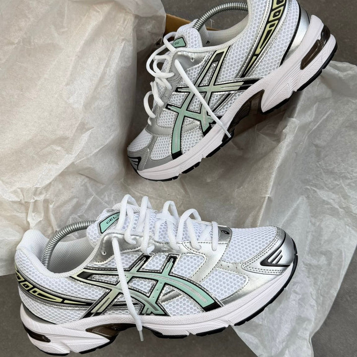 ASICS GEL 1130 TRAINER - WHITE VERDIGRIS