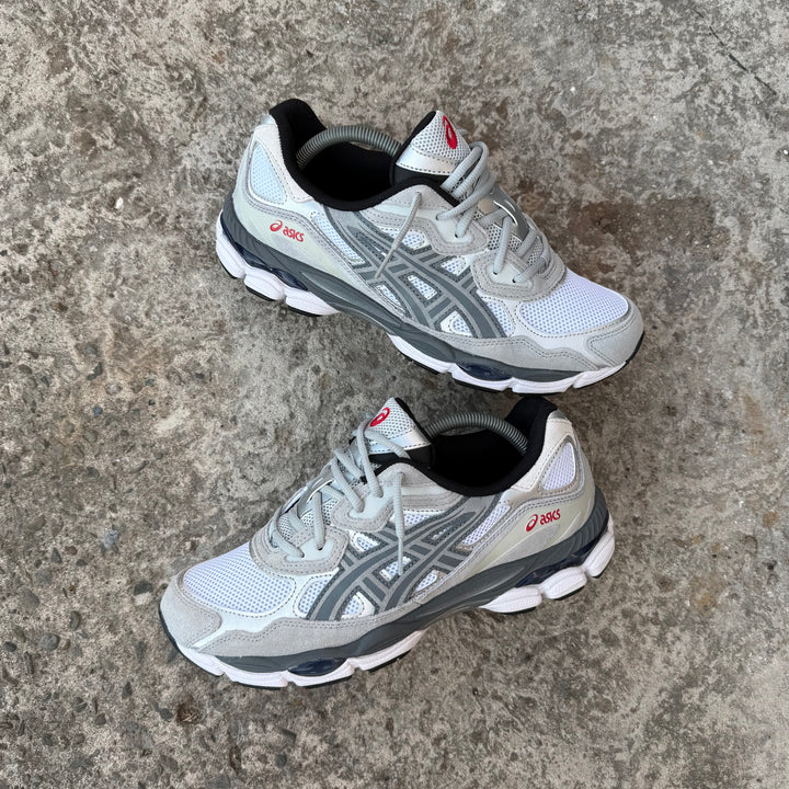 ASICS GEL NYC TRAINER - WHITE / STEEL GREY