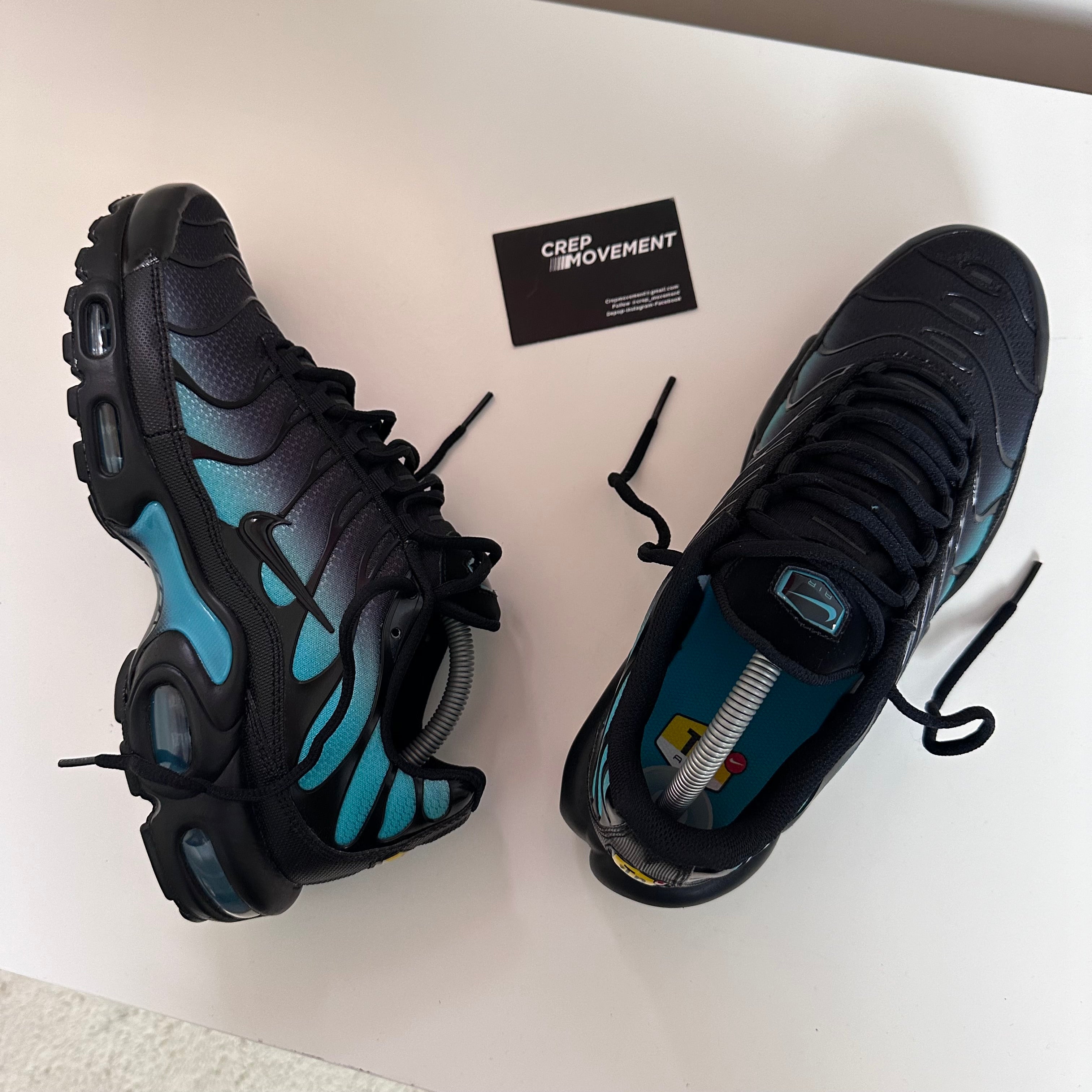 NIKE AIR MAX PLUS TN - AURORA GREEN / DUSTY CACTUS