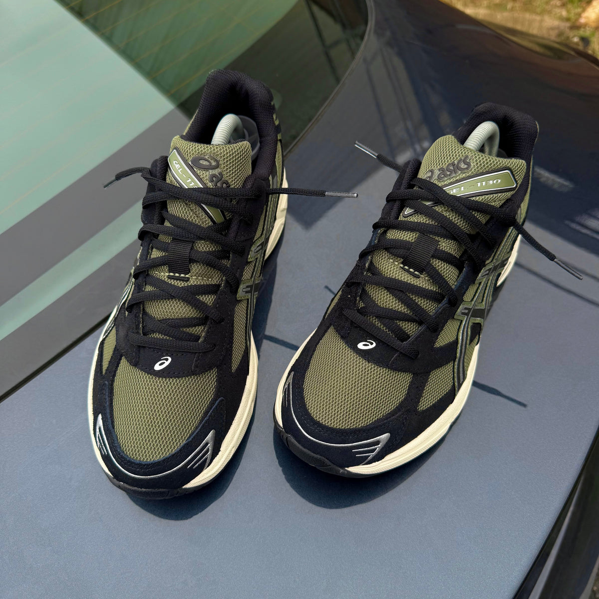 ASICS GEL 1130 TRAINER - KHAKI / BLACK