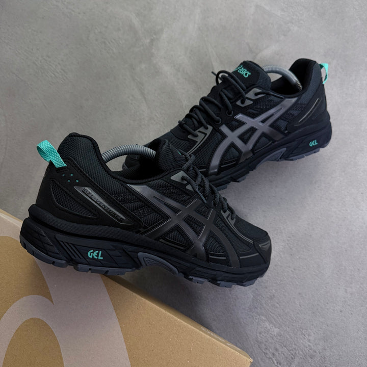 ASICS GEL VENTURE 6 TRAINER - DARK GRAPHITE / TEAL