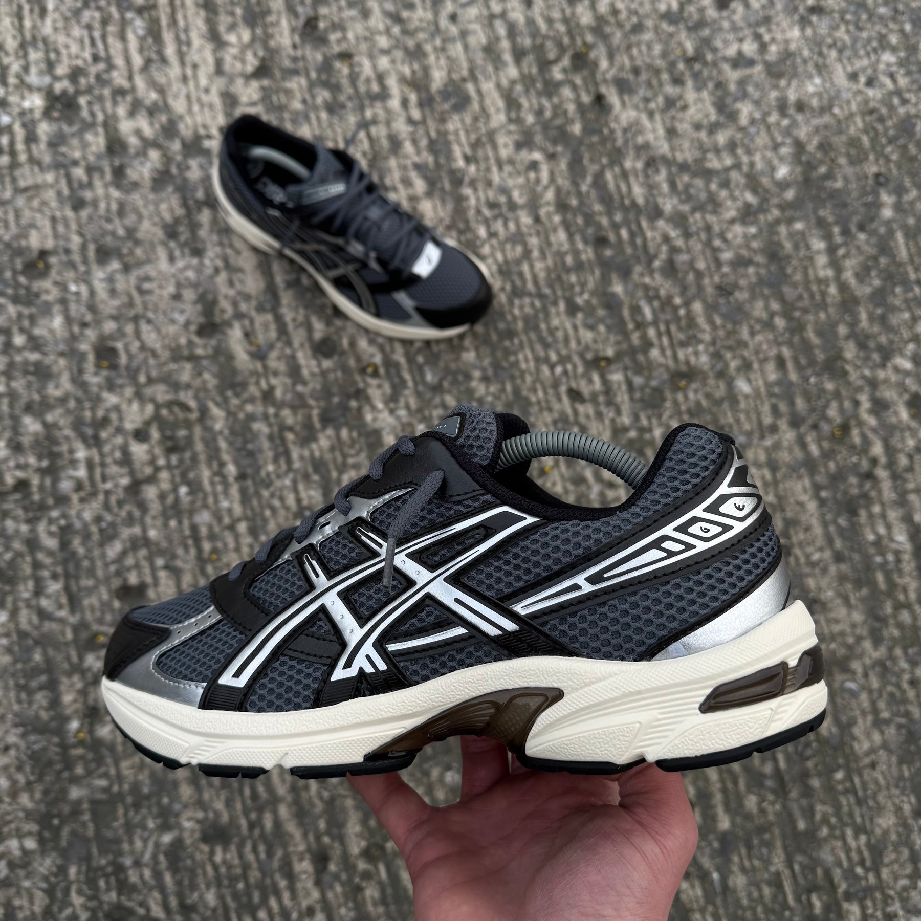 ASICS GEL 1130 TRAINER - STEEL GREY BLACK