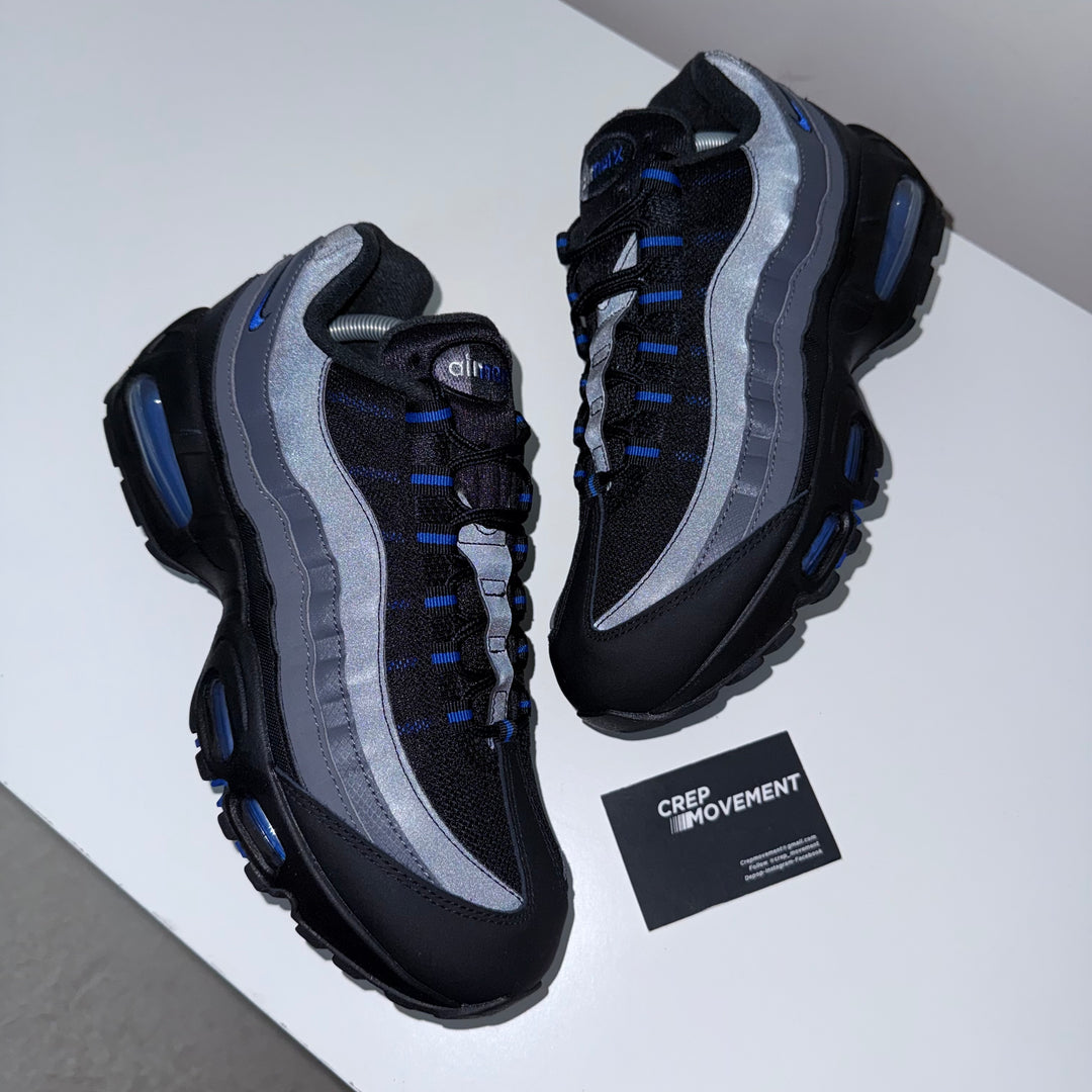 NIKE AIR MAX 95 - GAME ROYAL BLUE / BLACK REFLECTIVE