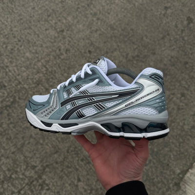 ASICS GEL-KAYANO 14 TRAINER - WHITE / FJORD GREY