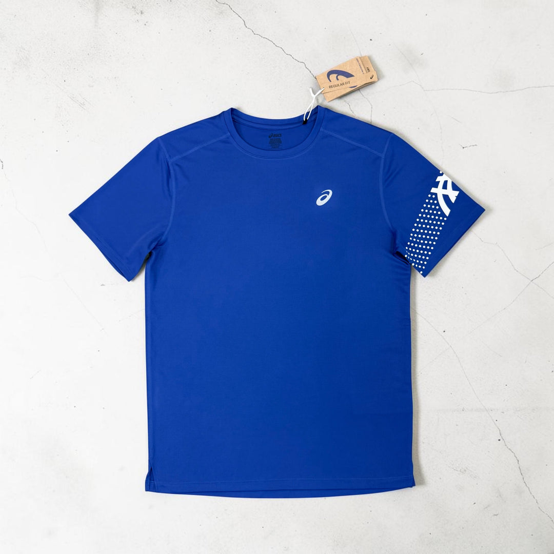 ASICS ICON T-SHIRT AND SHORTS SET - COBALT