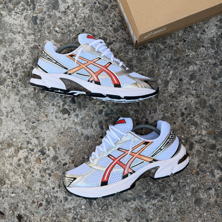ASICS GEL 1130 TRAINER - WHITE / RED SNAPPER