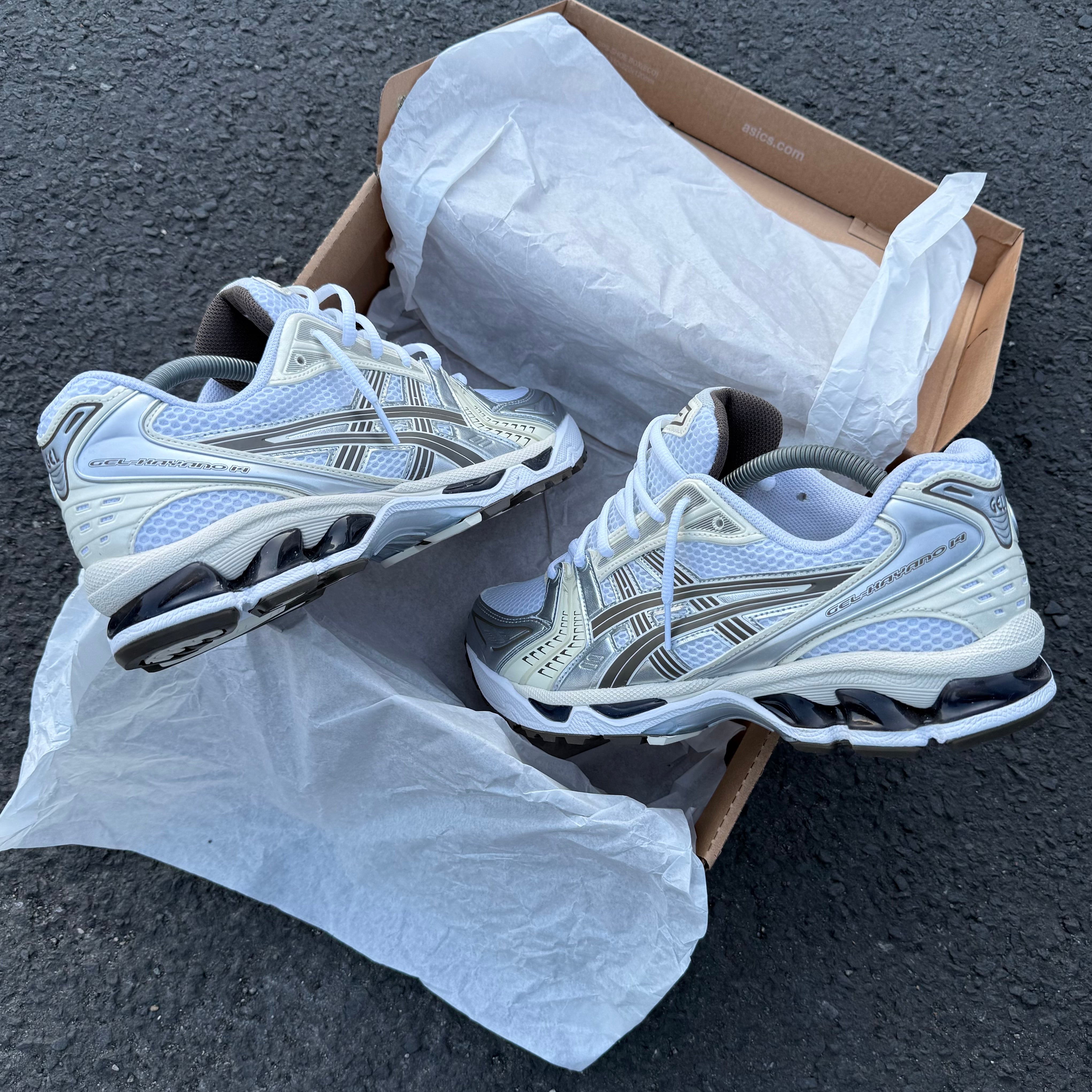 ASICS GEL-KAYANO 14 TRAINER - WHITE IVORY