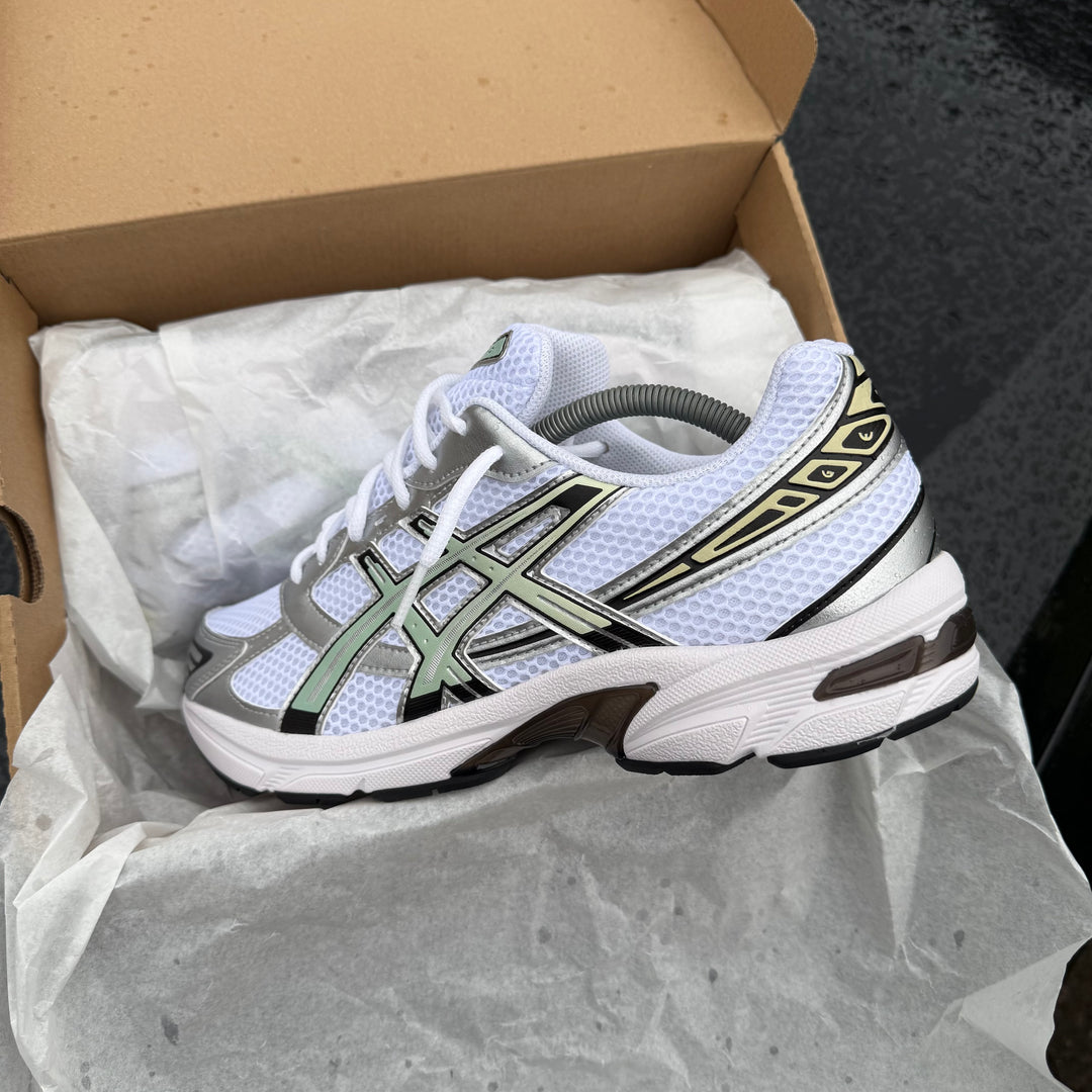 ASICS GEL 1130 TRAINER - WHITE VERDIGRIS