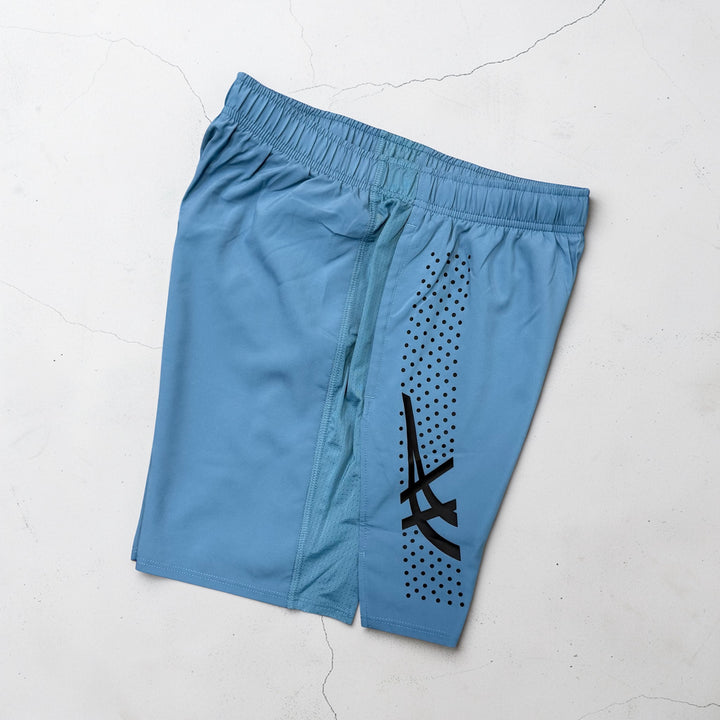 ASICS ICON WINDRUNNER AND SHORTS SET - LIGHT BLUE