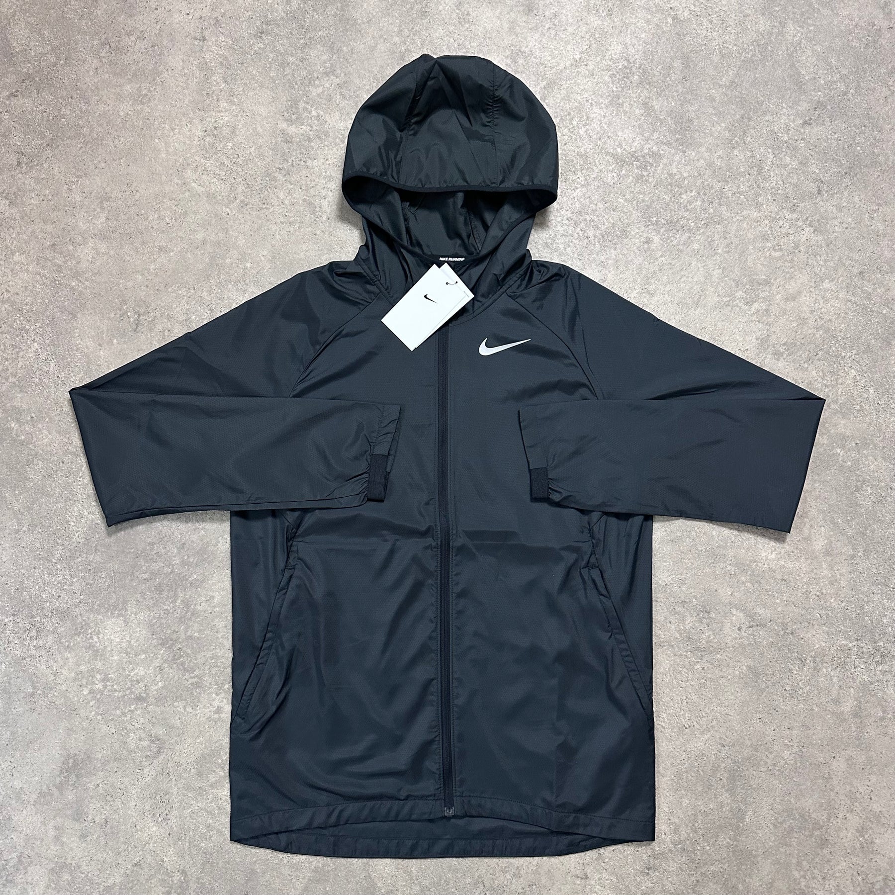 NIKE REPEL WINDRUNNER JACKET - BLACK