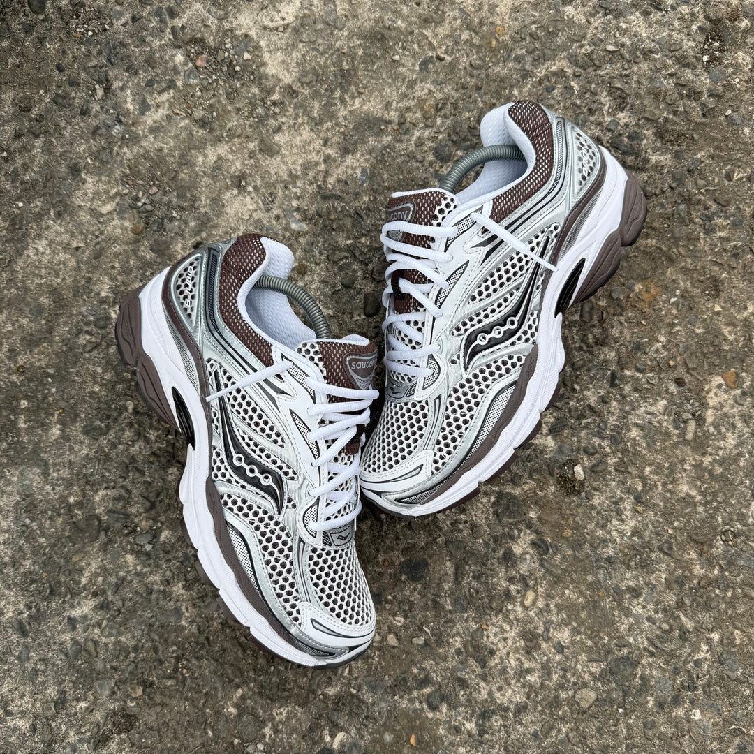 SAUCONY PROGID OMNI 9 - WHITE BROWN