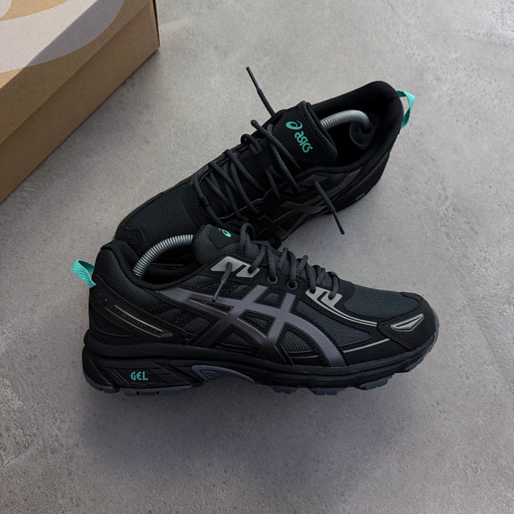 ASICS GEL VENTURE 6 TRAINER - DARK GRAPHITE / TEAL