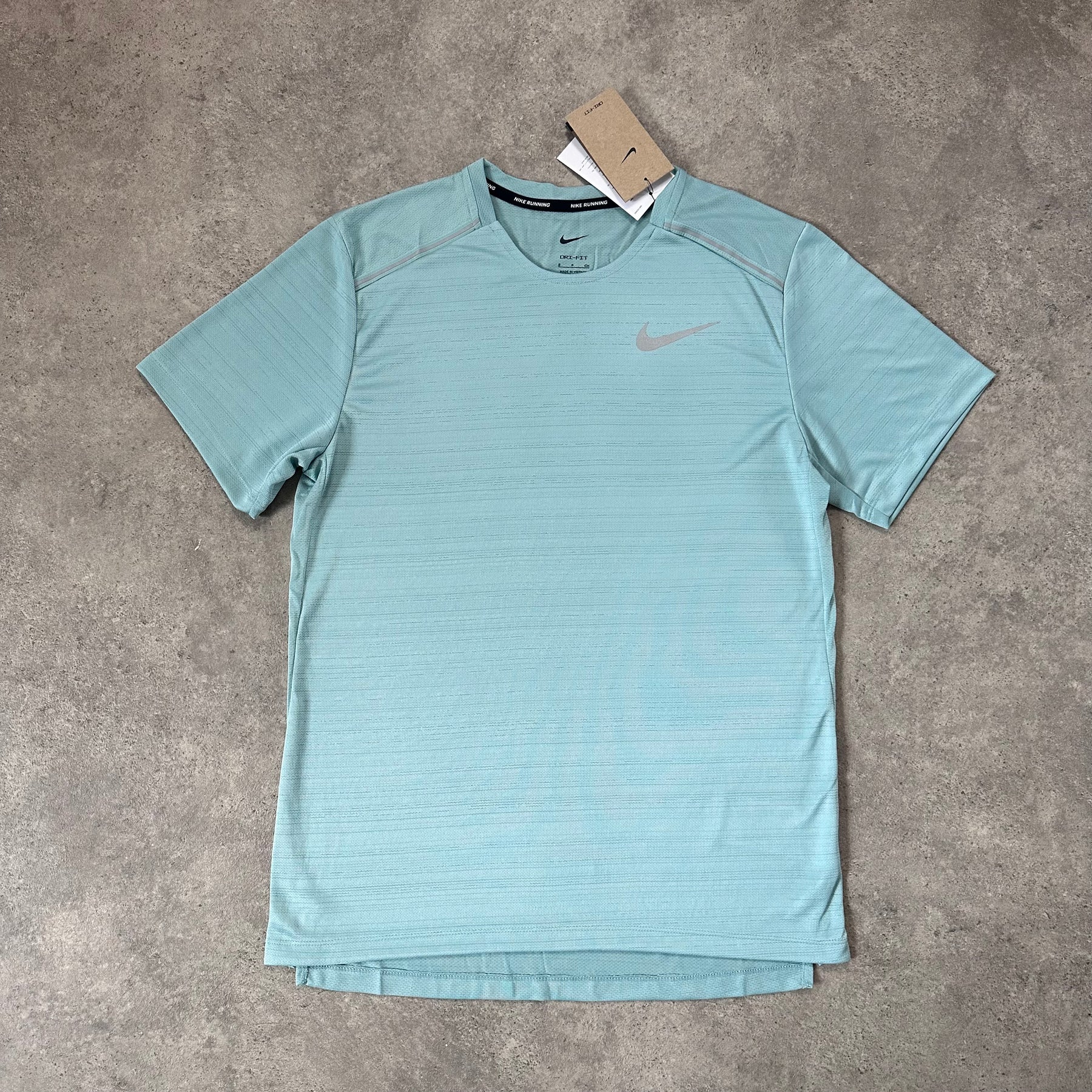 NIKE MILER 1.0 T SHIRT - PASTEL MINT