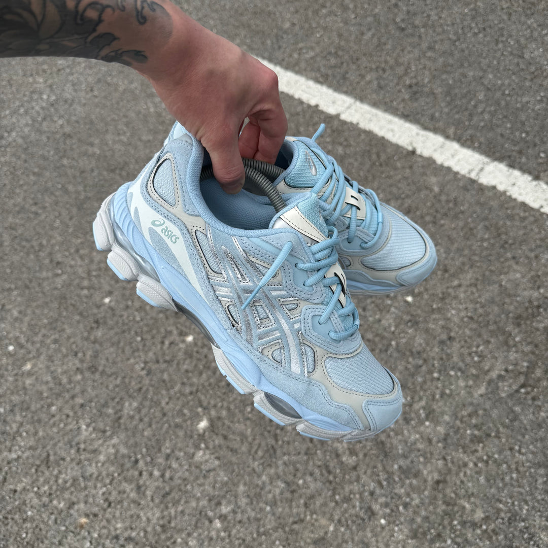 ASICS GEL NYC TRAINER - STORM CLOUD PURE SILVER