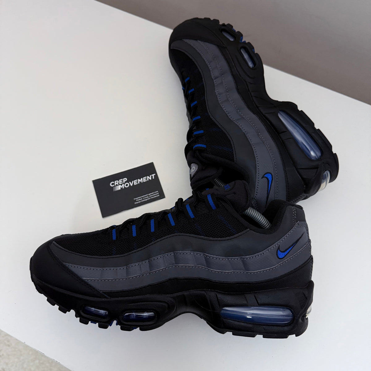 NIKE AIR MAX 95 - ROYAL BLUE / BLACK REFLECTIVE