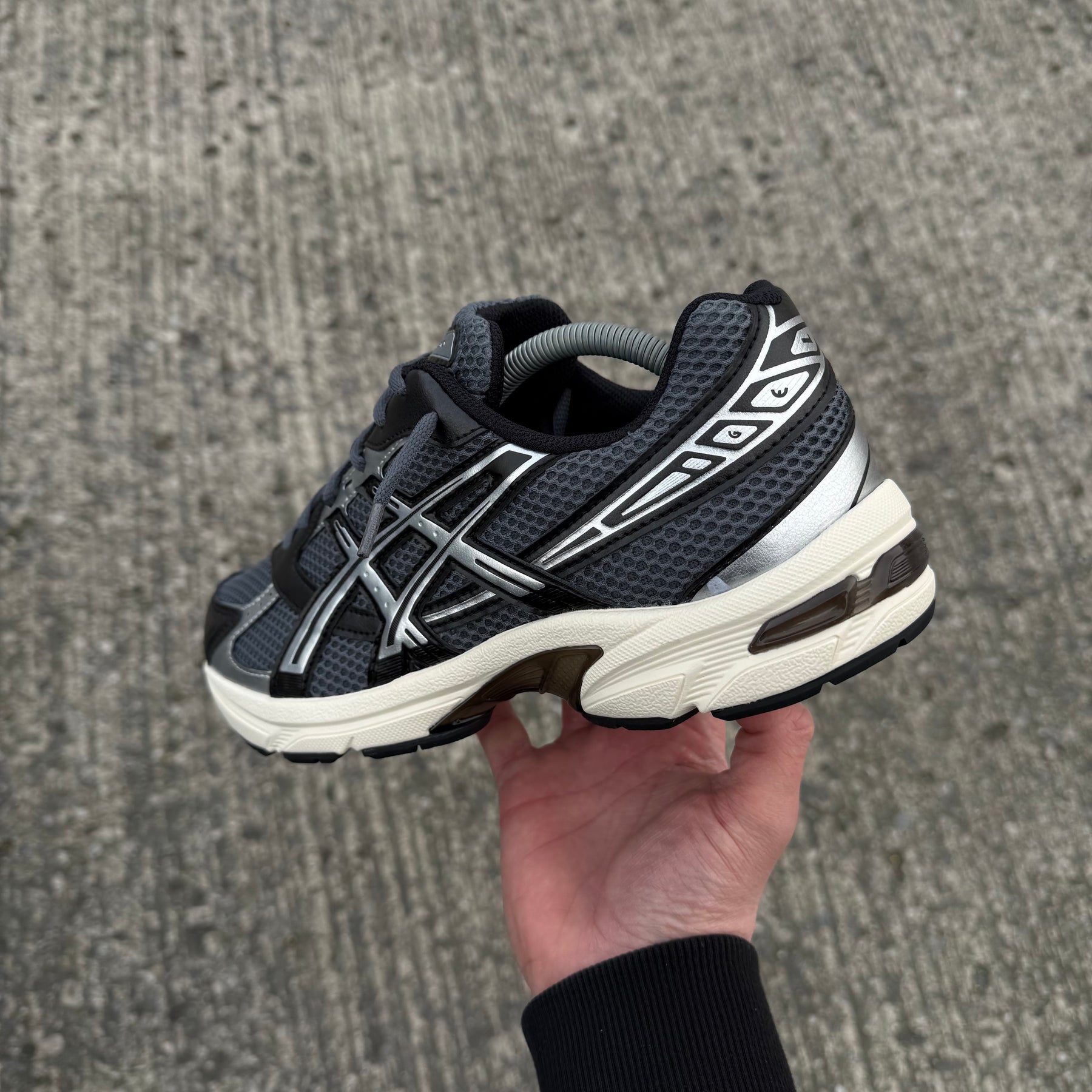 ASICS GEL 1130 TRAINER - STEEL GREY BLACK