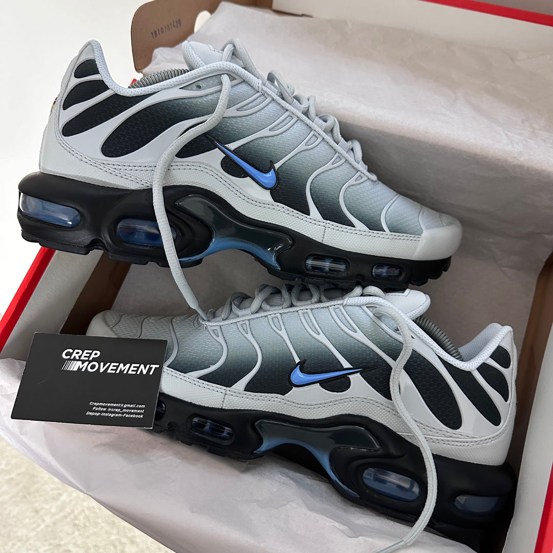NIKE AIR MAX PLUS TN - WOLF GREY / UNI BLUE